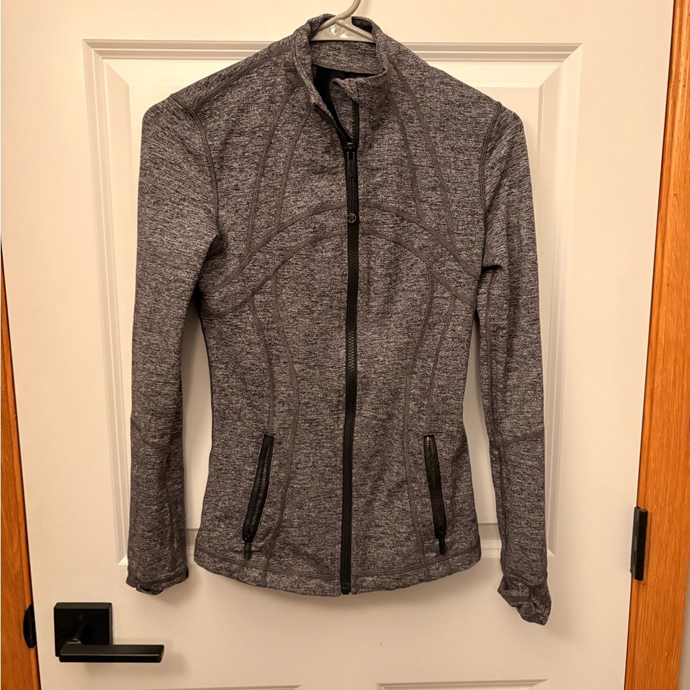 Lululemon Athletica Women's Heathered Gray Utility Jacket
